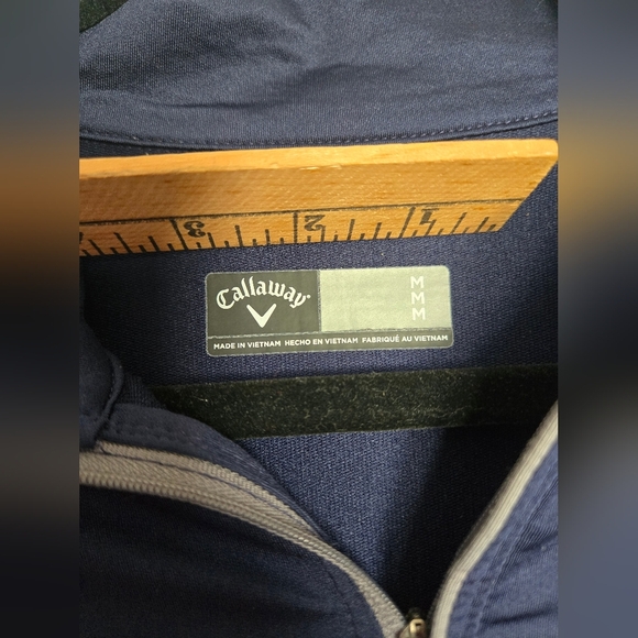 Callaway Navy Quarter-Zip Pullover - Picture 4 of 7